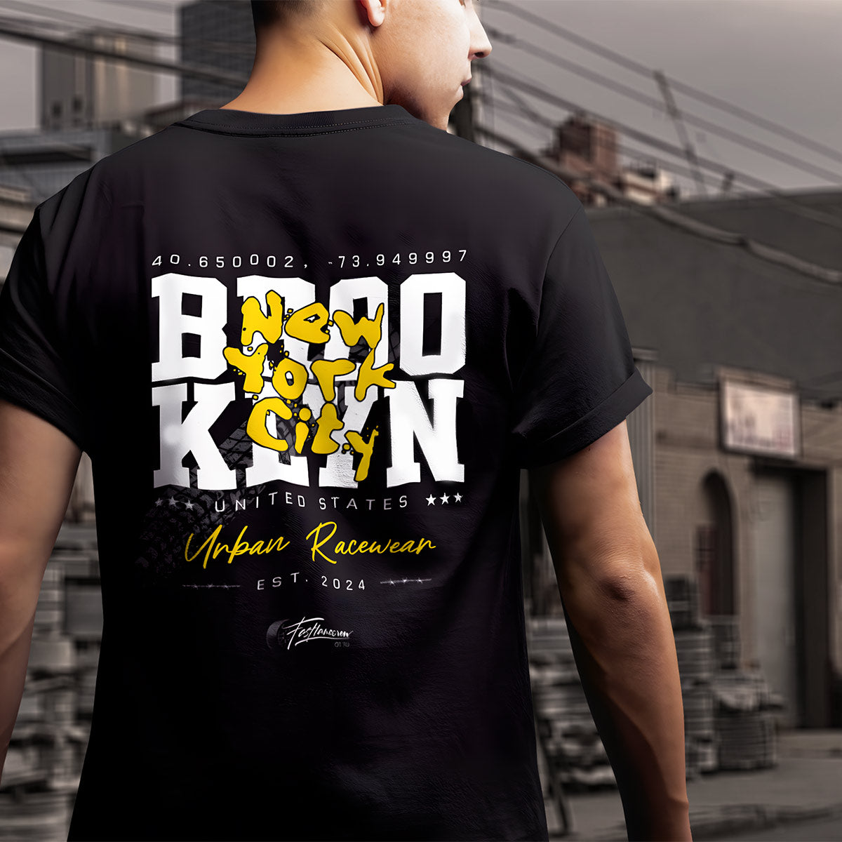 T-SHIRT Classic fit | NY Brooklyn Racewear | Unisex