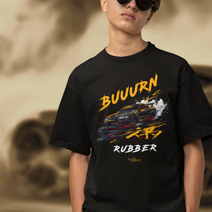 Oversize T-SHIRT | Burn Rubber | Unisex