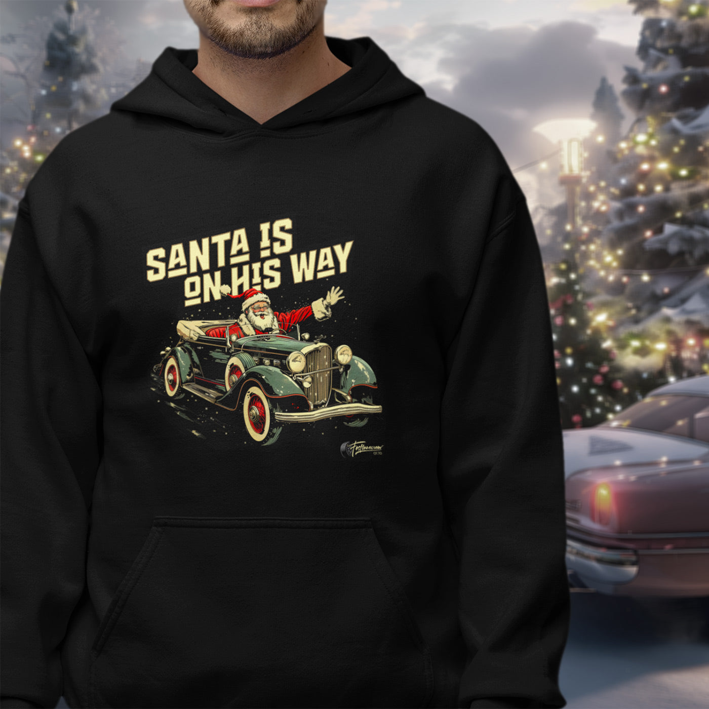 HOODIE Classic fit | Santa is on his way | Unisex